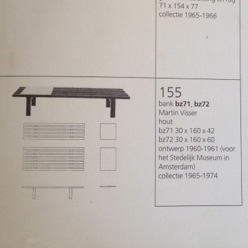 Martin visser slat bench bz72